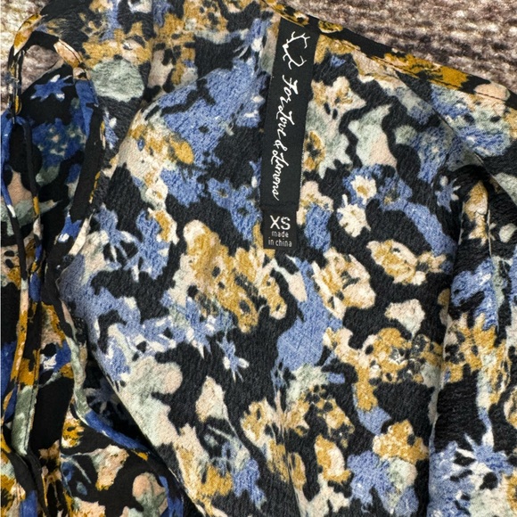 For Love & Lemons Floral Mini Dress Size XS - Picture 8 of 10